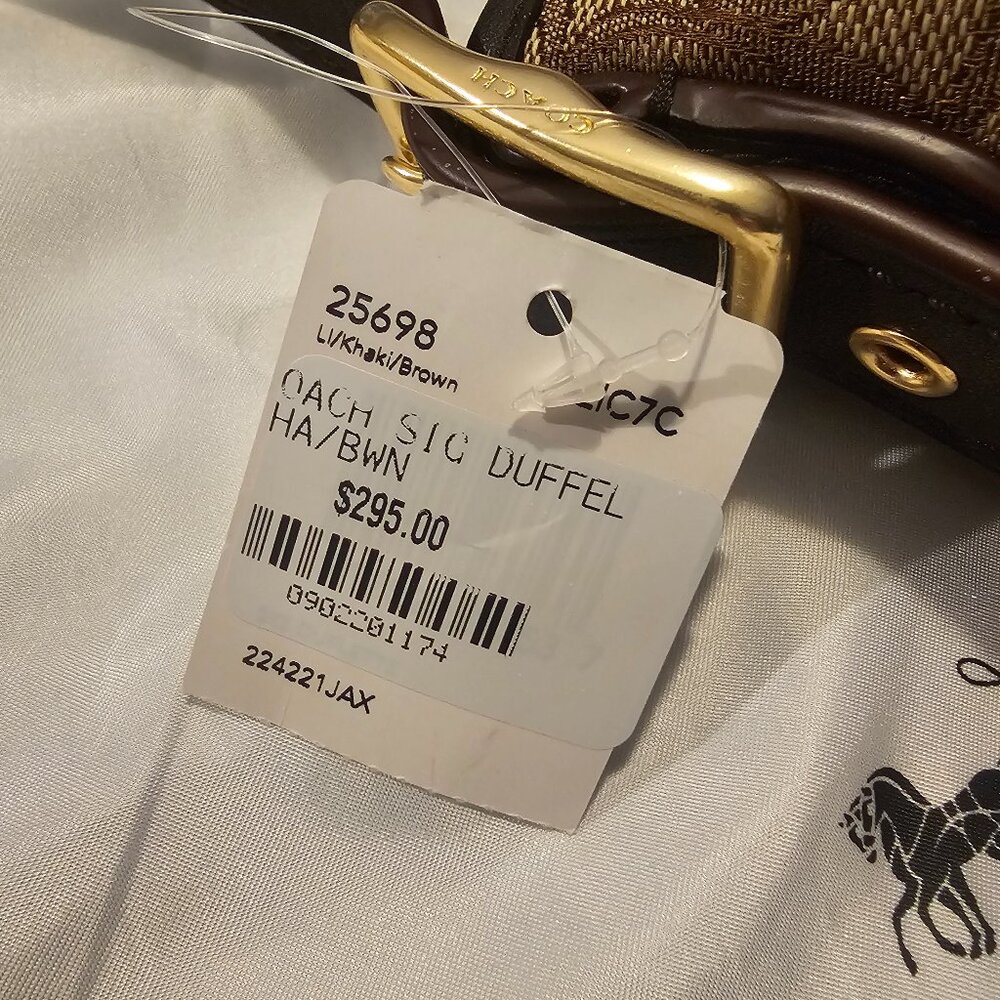 Brand new tags still attached coach purse handbag shoulder bag